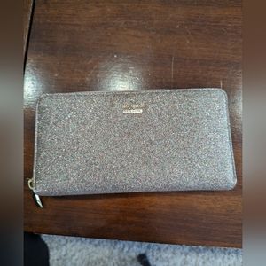 Kate Spade Tinsel Wallet Silver